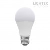 LED лампа A60 12W 220V E27 CW 6500K 1055lm Lightex