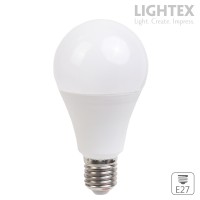 LED лампа Light  A70 15W 220V E27 NW 4000K 1275lm Lightex