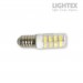 LED лампа 4W 220V E14 T16 6500K 400lm Lightex