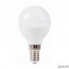 LED лампа Plastic 5W 220V E14 P45 матирана WW 3000K 400lm Lightex