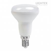 LED лампа Plastic 5W 220V E14 R50 матирана NW 4000K 400lm Lightex