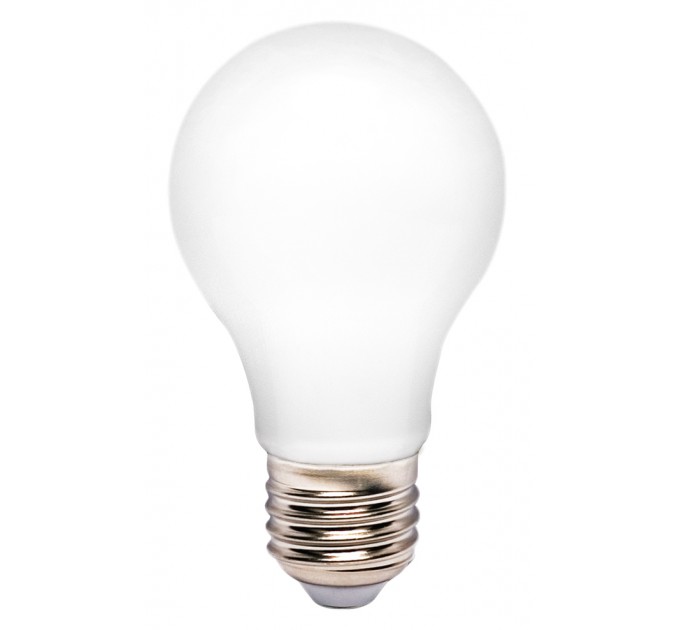 Led лампа стъкло 6W 220V E27 A60 CW  6500K 530lm Visiblelux