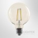 LED лампа FILAMENT димируема 8W 220V E27 G95 CL 3000K 806lm Lightex