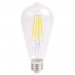LED лампа FILAMENT 7W 220V E27 ST64 CL 2700K 210lm/w 1500lm Lightex