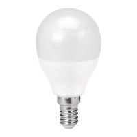 LED лампа Plastic 5W 220V E27 P45 NW 4000K 400lm 3 броя в кутия Lightex