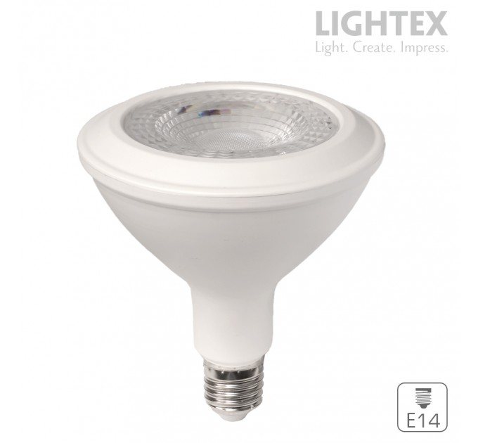 LED лампа PAR38 E27 15W зелен GREEN 1200lm Lightex