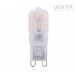 LED лампа SMD G9 2.2W 220V 3000K 220lm plastic Lightex