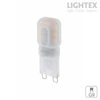 LED лампа SMD G9 2.2W 220V 4000K 220lm plastic Lightex