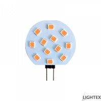 LED лампа плочка SMD 2W AC/DC12V G4 NW 4000K 160lm Lightex