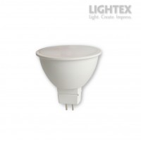 LED лампа Plastic 7W 12V AC/DC GU5.3  NW 4000K 600lm Lightex