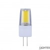 LED лампа COB 2.5W 12V G4 AC/DC WW 2700K 270lm 1брой/блистер Lightex