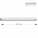 LED тръба Т8 9W 4000K 120lm/w 1080lm 600mm стъклена едностранно захранване Lightex