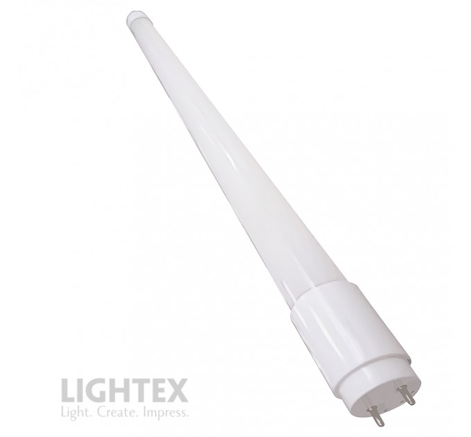 LED тръба Т8 9W 6500K 850lm 600mm стъклена едностранно захранване Lightex