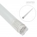 LED тръба Т8 18W 4000K 120lm/w 2160lm 1200mm стъклена едностранно захранване Lightex