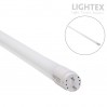LED тръба Т8 24W 6500K 2400lm 1500mm стъклена едностранно захранване Lightex