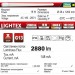 LED тръба Т8 18W CW 6000K 160lm/W 2880lm 1200mm стъклена едностранно захранване Lightex