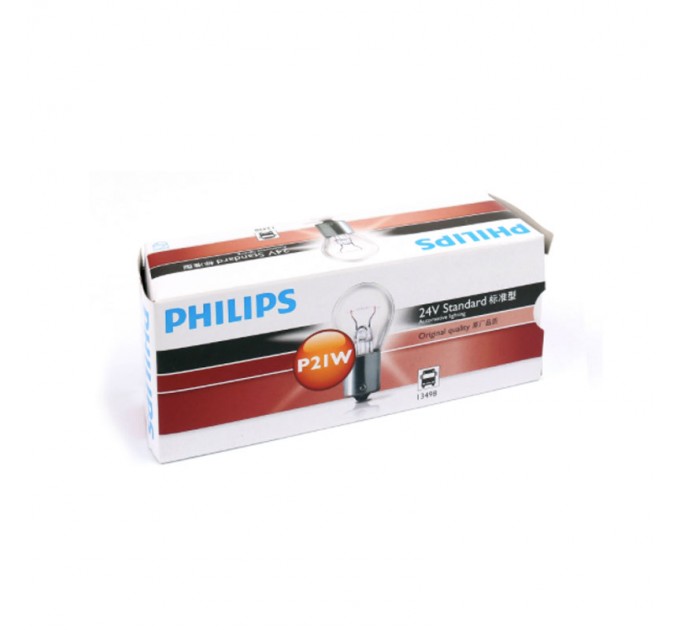 Philips автостопова Р21W 13498 24V BA15s CP