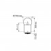 Philips автостопова R10W 13814 24V BA15s CP