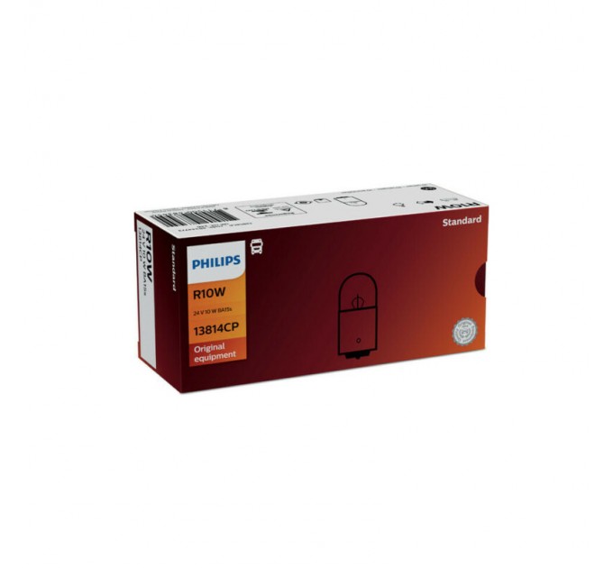Philips автостопова R10W 13814 24V BA15s CP