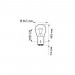 Philips автопътепоказателна Р21/5W 13499 24V BAY15d CP