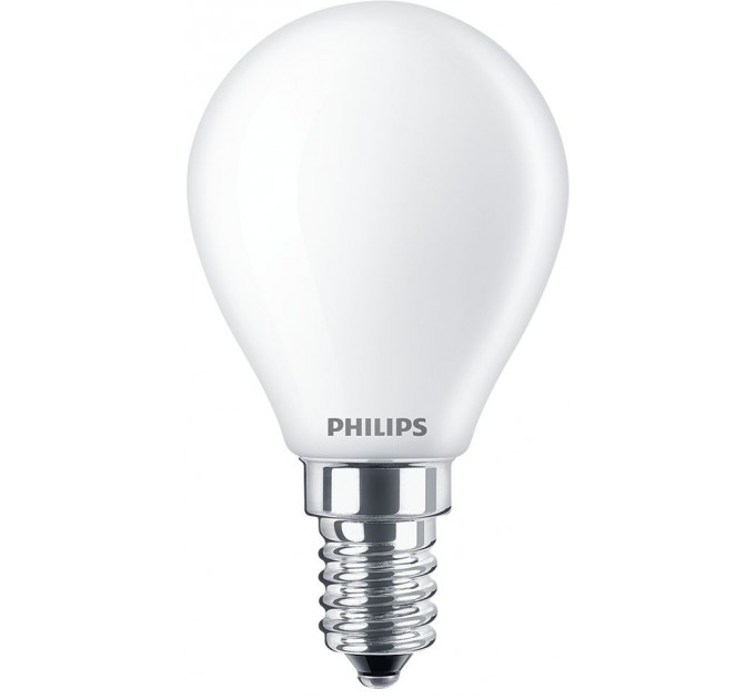 Philips LED лампа 6.5-60W P45 E14 806lm 4000K 15000h матирана CorePro