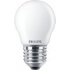 Philips LED лампа 6.5-60W P45 E27 806lm 2700K 15000h матирана CorePro