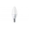 Philips LED лампа 2.8-25W B35 E14 250lm 2700K 15000h матирана Corepro