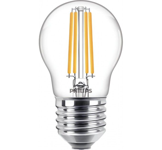Philips LED лампа FILAMENT 6.5-60W P45 E27 2700K 806lm 15000h CorePro