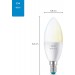 WIZ Wi-Fi LED лампа 4.9W C37 E14 470lm 2700K 15000h