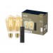 WIZ Wi-Fi Led лампа FILAMENT GOLD 6.7W ST64 E27 640lm 2000K-5000K 15000h 2бр/опаковка + дистанционно