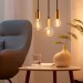 WIZ Wi-Fi Led лампа FILAMENT GOLD 6.7W ST64 E27 640lm 2000K-5000K 15000h