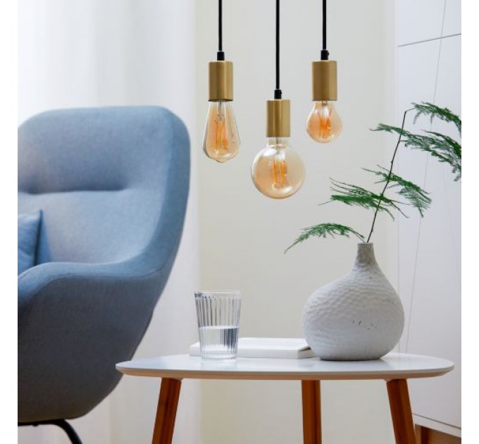 WIZ Wi-Fi Led лампа FILAMENT GOLD 6.7W ST64 E27 640lm 2000K-5000K 15000h