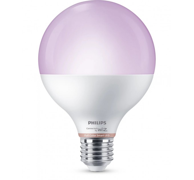 Philips Smart с WiZ LED лампа 11W-75W G95 E27 1055lm 2700K-6500K 25000h