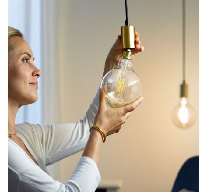 WIZ Wi-Fi Led лампа FILAMENT GOLD 6.7W ST64 E27 640lm 2000K-5000K 15000h