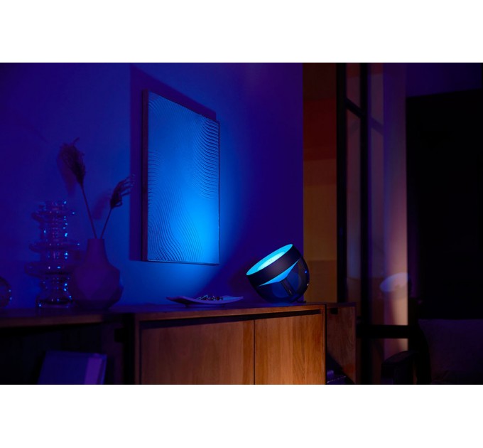 Philips HUE IRIS /gen4 / Настолна лампа 8.1W 570lm черна 2000K - 6500K + 16 мил.цвята