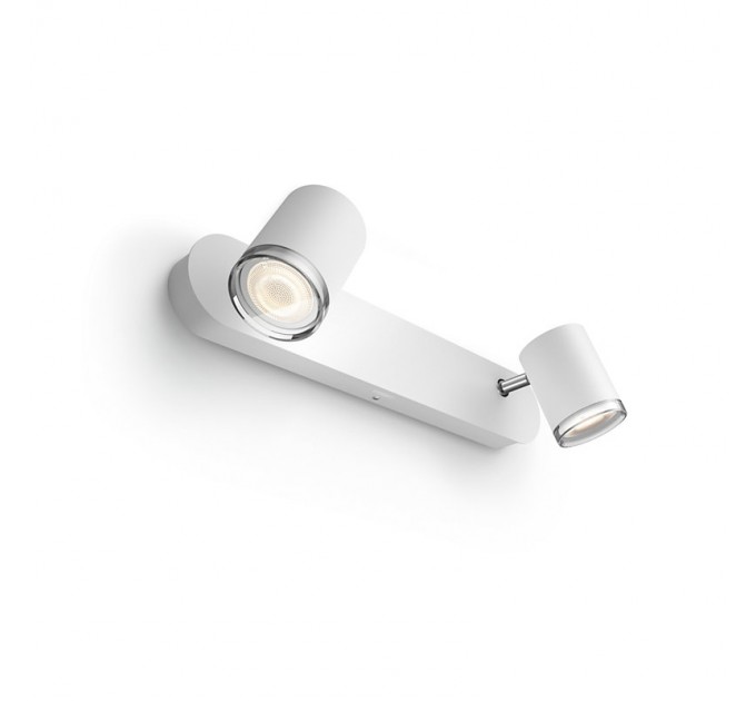 Philips HUE ADORE Спот 2х5W GU10 700Lm бял 2200K - 6500K IP44