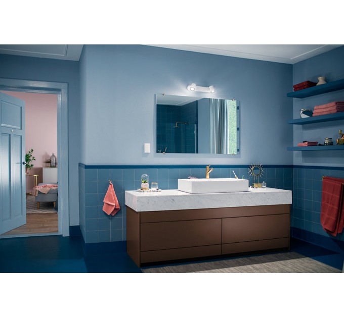 Philips HUE ADORE Спот 2х5W GU10 700Lm бял 2200K - 6500K IP44