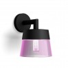 Philips HUE ATTRACT Градински аплик 8W 600lm 2200K - 6500K+16 мил.цвята черен IP44