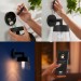 Philips HUE ATTRACT Градински аплик 8W 600lm 2200K - 6500K+16 мил.цвята черен IP44