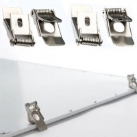 Метални щипки за  LED панели 4бр. комплект Lightex