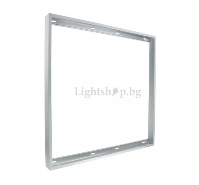 Рамка за открит монтаж COMPACT за LED панел 600х300x63 бяла Lightex