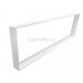 Рамка за открит монтаж COMPACT за LED панел 1200х300x63 бяла Lightex