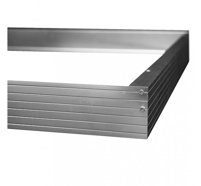 Рамка за открит монтаж COMPACT за LED панел 60х60 хром  Lightex