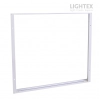 Рамка за открит монтаж COMPACT за LED панел 60х60 h43mm бяла Lightex