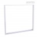 Рамка за открит монтаж COMPACT за LED панел 60х60 h43mm бяла Lightex