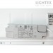 LED панел Willie за вграждане/Армстронг/ 595x595x18mm 40W 220V 4000K 4800lm бял Lightex - 10 броя