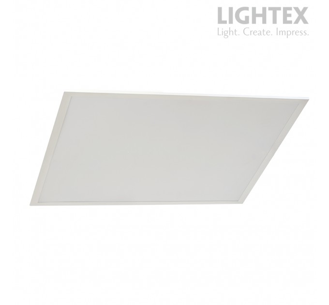 LED панел Willie за вграждане/Армстронг/ 595x595x18mm 40W 220V 6500K 4800lm бял Lightex - 10 броя