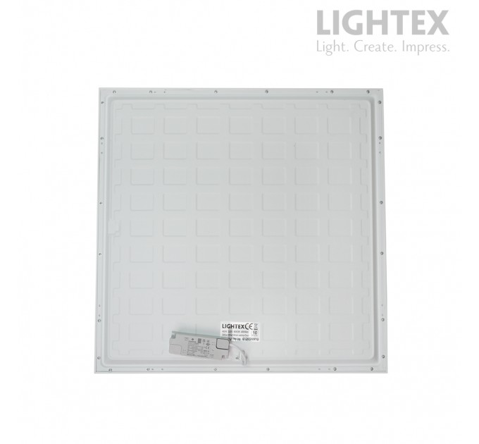 LED панел Willie за вграждане/Армстронг/ 595x595x18mm 40W 220V 6500K 4800lm бял Lightex - 10 броя