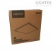 LED панел Willie за вграждане/Армстронг/ 595x595x18mm 40W 220V 6500K 4800lm бял Lightex - 10 броя