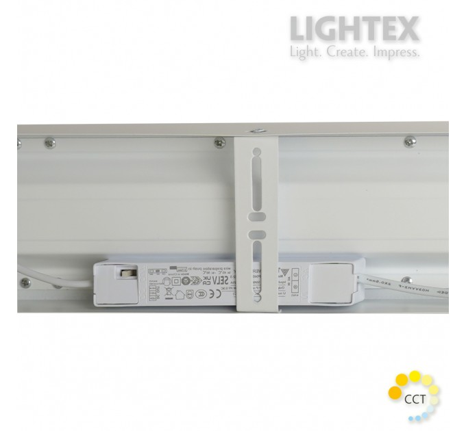 LED панел ALLEGRO за открит монтаж 100х1200хH40 40W 220V 3CCT 4000lm бял Lightex